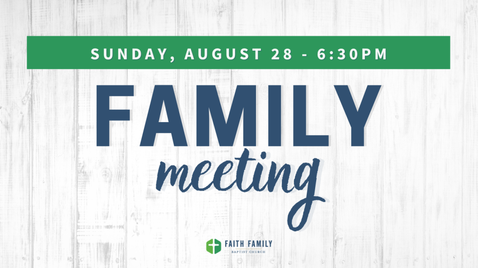 family meeting august