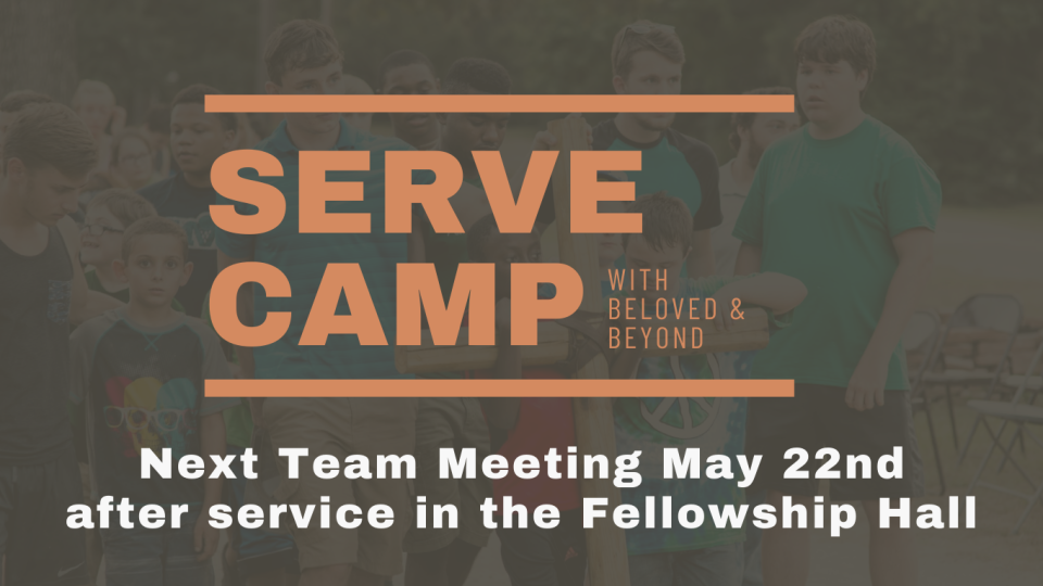 serve camp meeting may