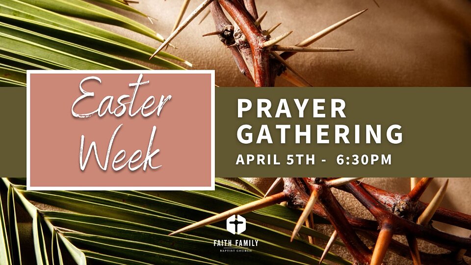 easter prayer gathering