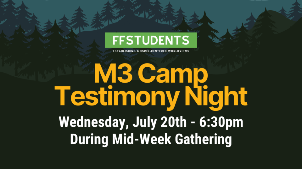 m3 camp testimony night